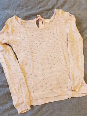Lightweight Sweater in Light Pink